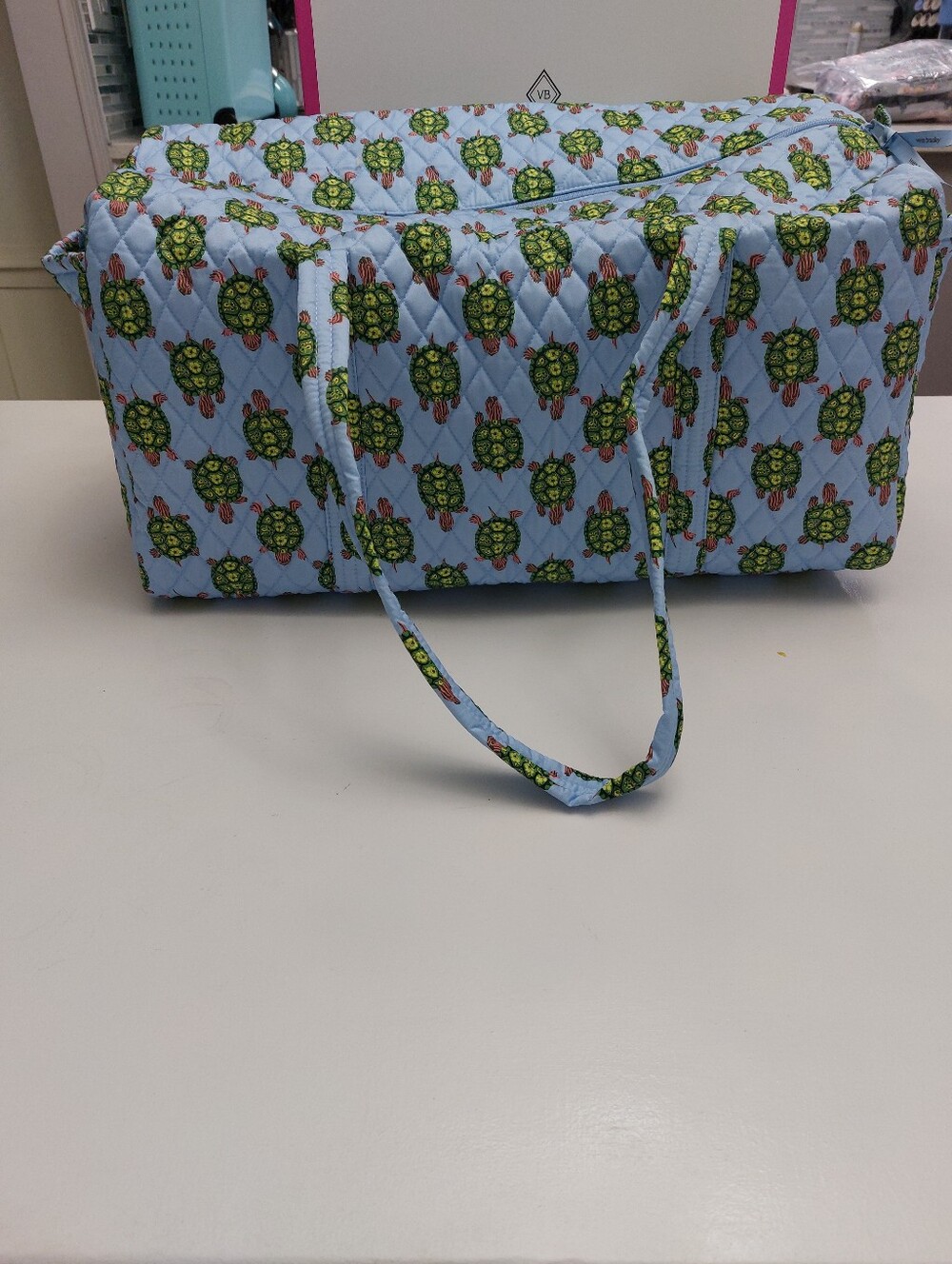 Vera Bradley Large Original Duffel Slow Dance NWT